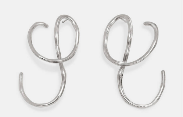 Aino earrings in pure silver or 18k vermeil gold. Aino earrings in pure silver or 18k vermeil gold.