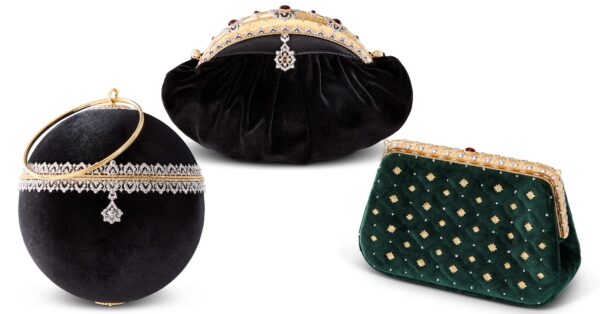 Bejewelled Evening Bags in Velvet by Buccellati Bejewelled Evening Bags in Velvet by Buccellati