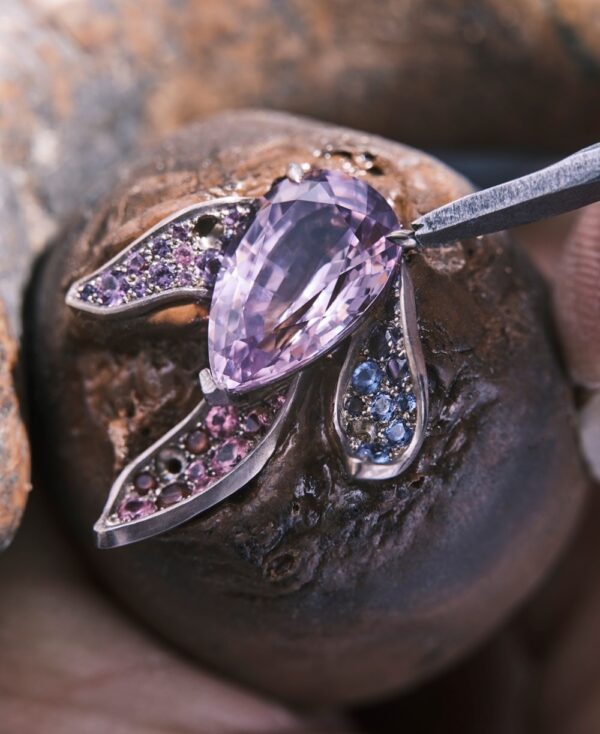 Chaumet, jewelry making. Chaumet, jewelry making.