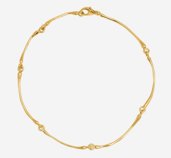 Hope Choker Necklace in Vermeil Gold. Aysa Özbank Taskan Hope Choker Necklace in Vermeil Gold.