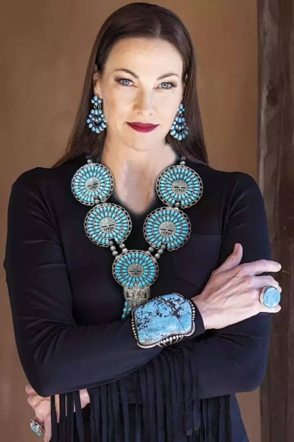 MASSIVE Larry Moses Begay Sun Kachina Necklace, Vintage Navajo Turquoise. MASSIVE Larry Moses Begay Sun Kachina Necklace, Vintage Navajo Turquoise.