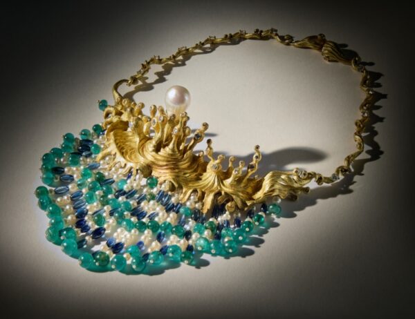 Necklace with emerald beads. Auction at Sotheby's3 Necklace with emerald beads. Auction at Sotheby's3