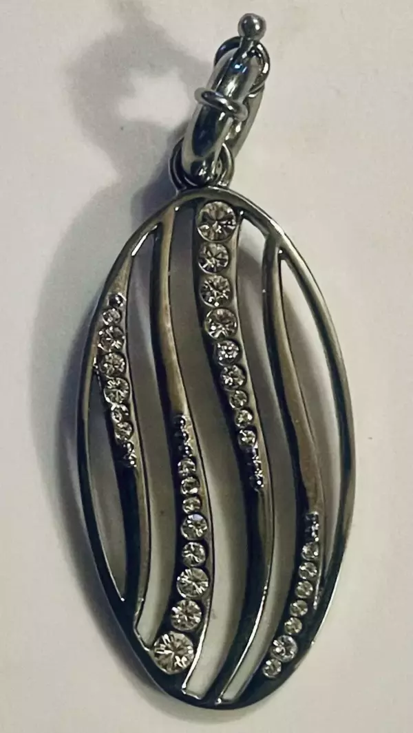Pendant Signed Silver Plated Denmark. Pendant Signed Silver Plated Denmark.