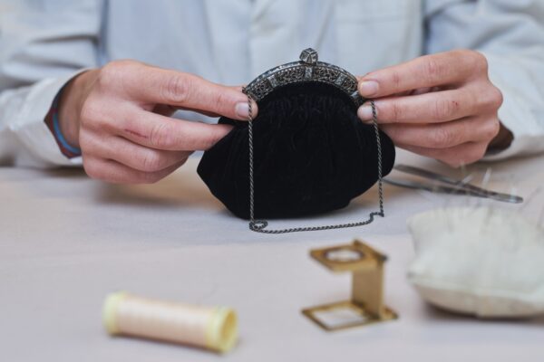 Small black wallet bag. Small black wallet bag.