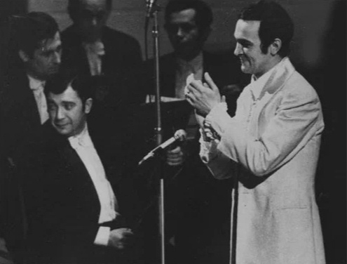 Muslim Magomayev performing on March 6, 1972 Muslim Magomayev performing on March 6, 1972