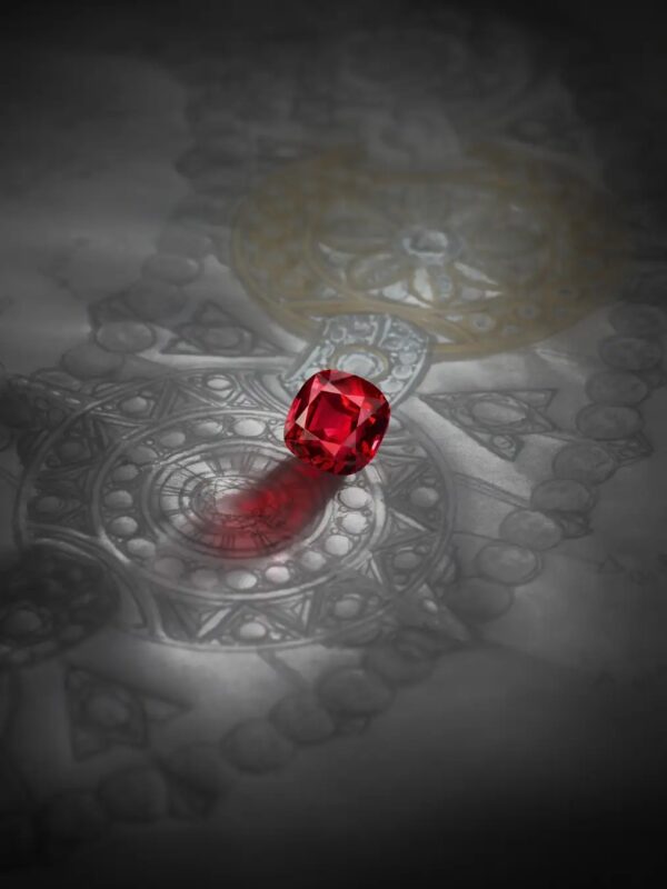 The central ruby. The central ruby.