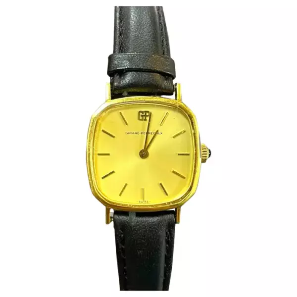Vintage 18K Yellow Gold Girard Perregaux Manual Wind Watch. Vintage 18K Yellow Gold Girard Perregaux Manual Wind Watch.